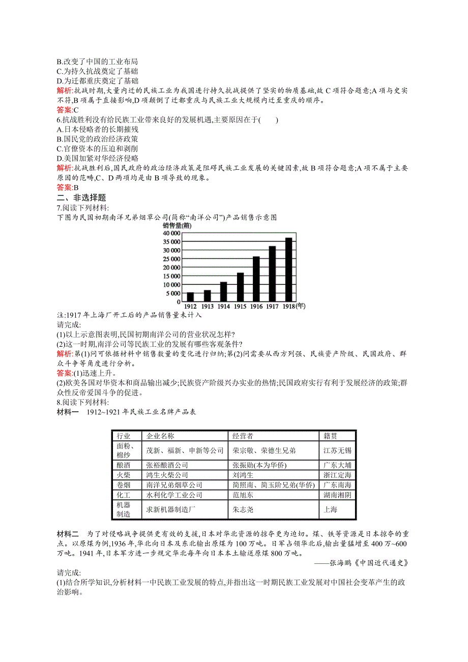 2015-2016学年高一历史人民版必修2（陕西专用）课后作业：2.docx_第2页