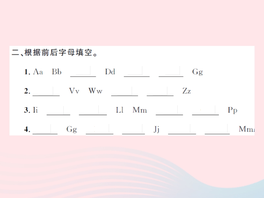 2022三年级英语上册 专题复习一习题课件 湘少版.ppt_第3页