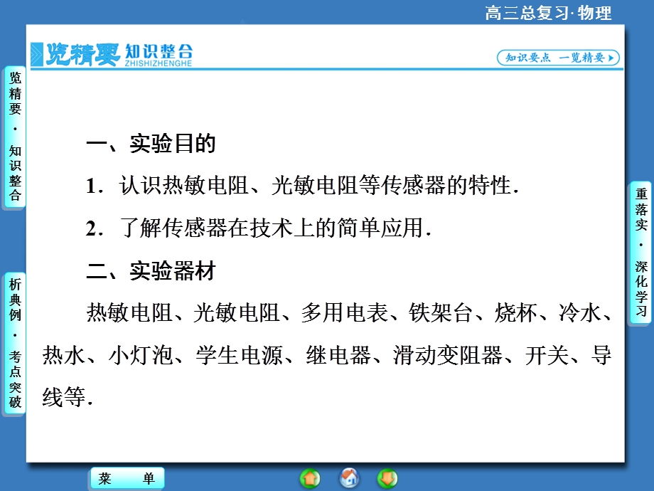 2016届高三物理一轮复习课件 第十章 交变电流 传感器 实验11.ppt_第2页