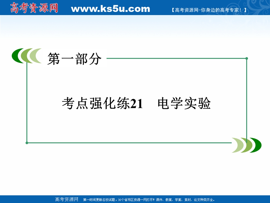 2016届高三物理二轮专题复习课件：考点强化练21.ppt_第3页