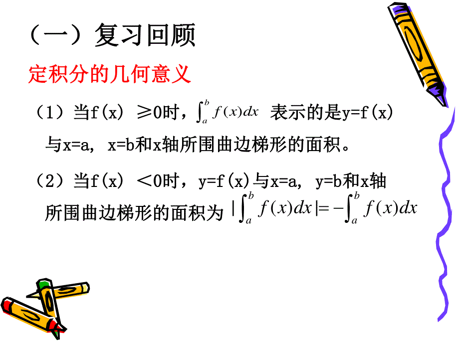 2012届高三数学：4.3定积分的简单应用 课件 （北师大选修2-2）.ppt_第2页