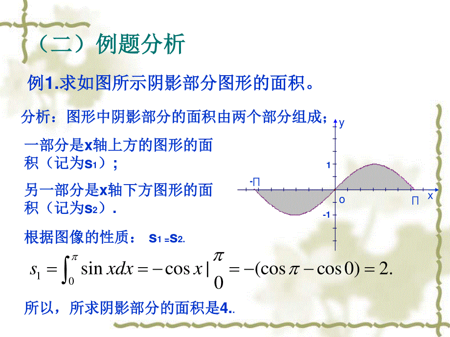 2012届高三数学：4.3定积分的简单应用 课件 （北师大选修2-2）.ppt_第3页