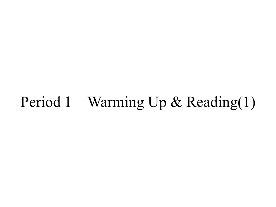 2019-2020学年人教版高中英语选修七同步配套课件：UNIT 1 LIVING WELL PERIOD 1 .ppt_第2页