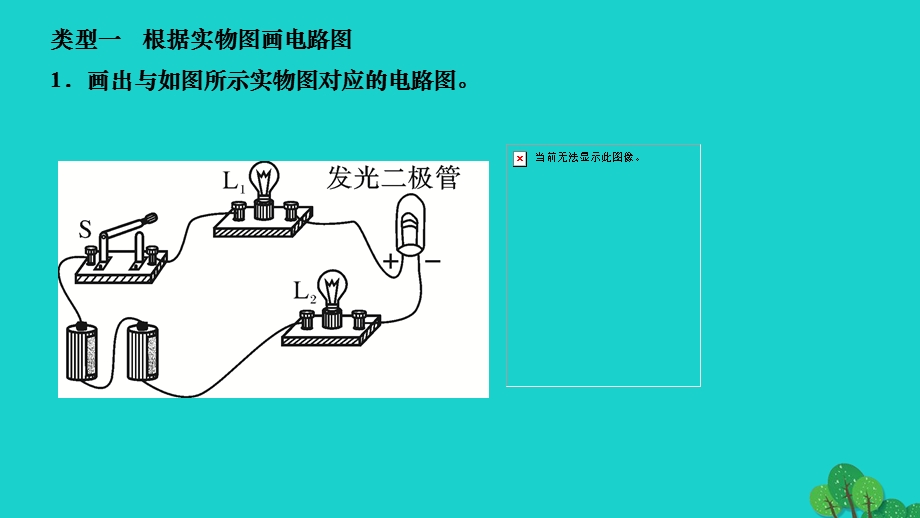 2022九年级物理全册 第十五章 电流和电路专题四 实物图和电路图作业课件（新版）新人教版.ppt_第2页