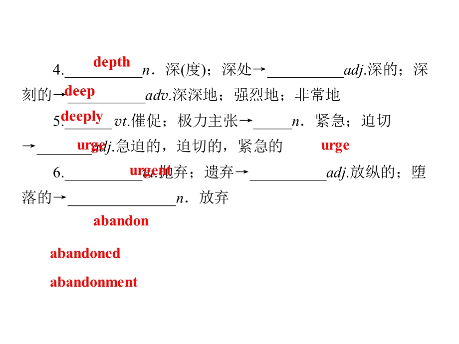 2019-2020学年人教版高中英语选修七同步配套课件：UNIT 3 UNDER THE SEA 单元要点回顾3 .ppt_第3页