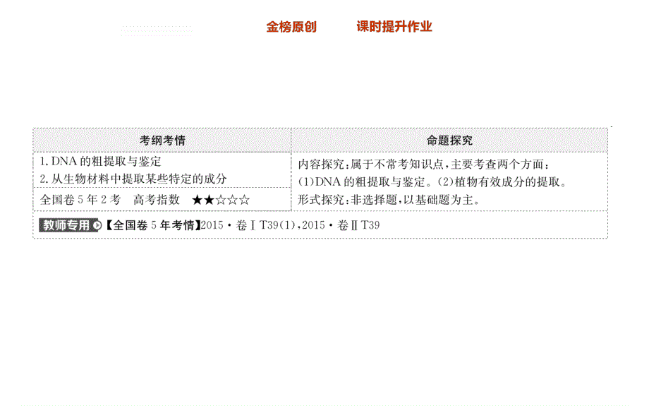 2018届高考生物大一轮复习课件：选修1 生物技术实践选修选修1-3 .ppt_第2页