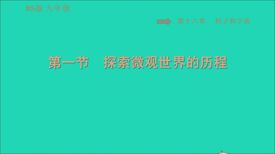 2022九年级物理全册 第十六章 粒子与宇宙16.ppt_第1页