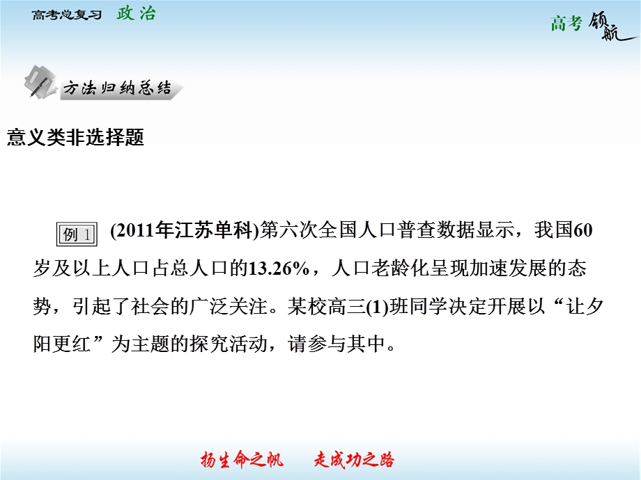 2013届高三政治一轮复习课件：第二单元 为人民服务的政府单元总结（新人教必修2）.ppt_第3页