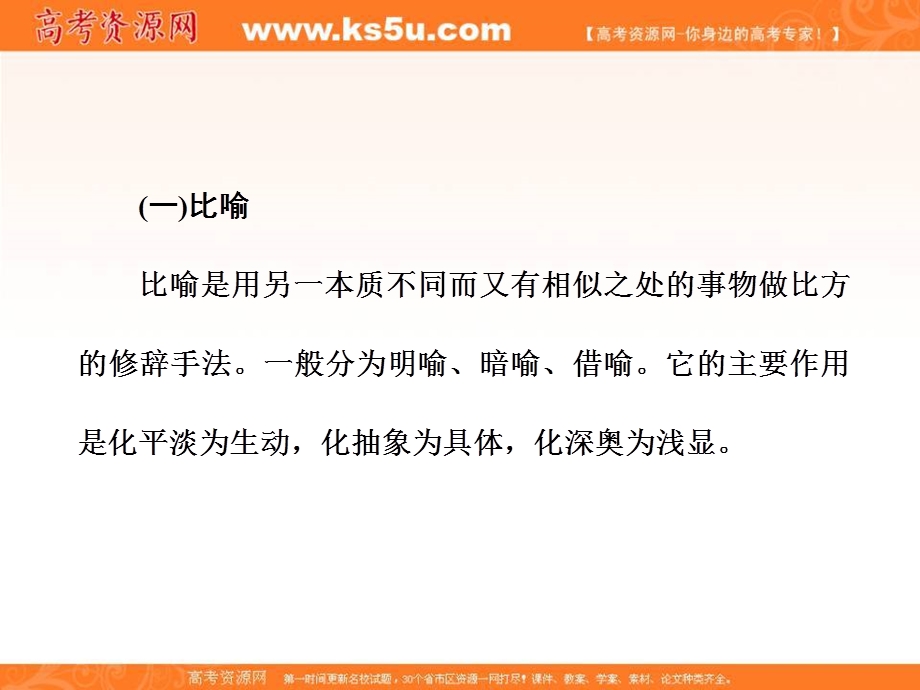 2017届高三语文第一轮复习课件：第二板块 专题十一古代诗歌阅读 诗歌怎么读 备考怎么学学案4.ppt_第3页