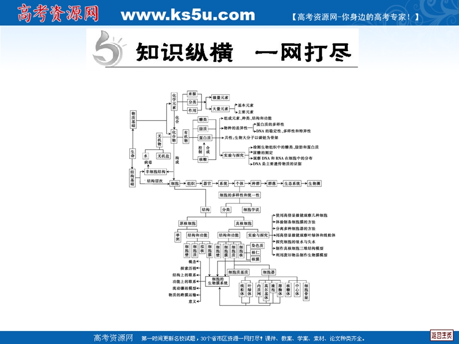 2012届高三生物二轮复习课件 第1专题 生命的物质基础、结构基础.ppt_第2页