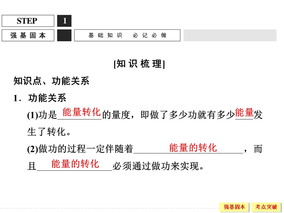 2016届高三物理（鲁科版）一轮复习课件：2-5-4 功能关系 能量守恒定律 .ppt_第2页