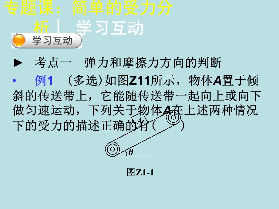 2015-2016学年高一物理人教版必修1课件：摩擦力 2 .ppt_第2页