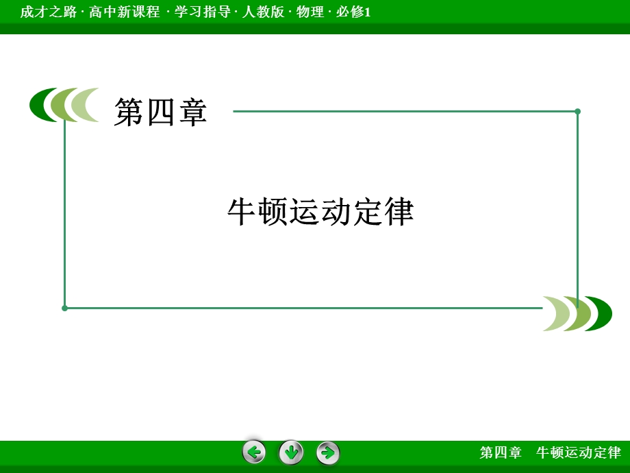 2015-2016学年高一物理人教版必修1课件：第4章 1《牛顿第一定律》 .ppt_第2页