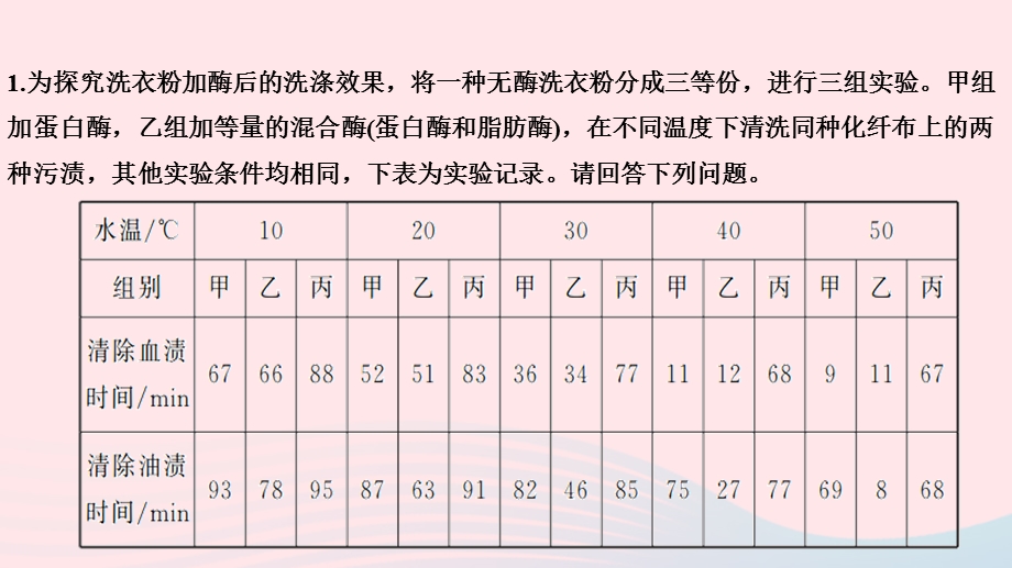 2022九年级科学上册 专项训练(3) 生物实验探究课件 （新版）浙教版.ppt_第2页