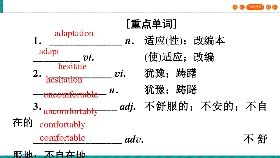 2019-2020学年人教版高中英语选修八同步课件：UNIT 4 PYGMALION单元知识回顾4 .ppt_第2页