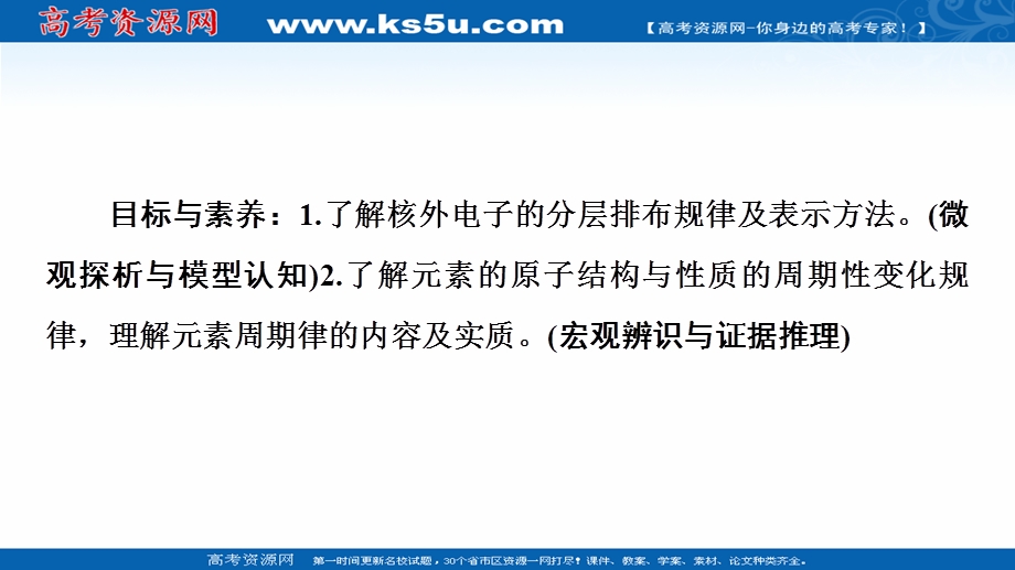 2020-2021学年人教版高中化学必修2课件：第1章 第2节 课时1　原子核外电子的排布　元素周期律 .ppt_第2页