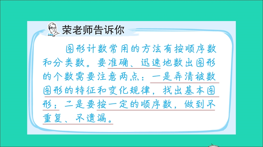 2021四年级数学上册 九 探索乐园第3招 巧数图形课件 冀教版.ppt_第2页