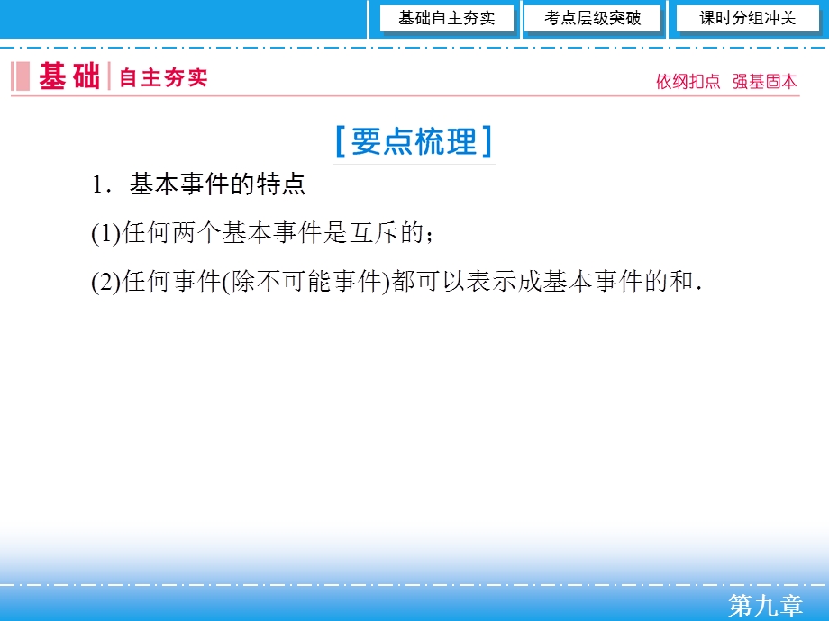 2020届艺考生文化课新高考数学百日冲刺复习课件：第9章 计数原理、概率、随机变量及其分布 第5节 .ppt_第3页