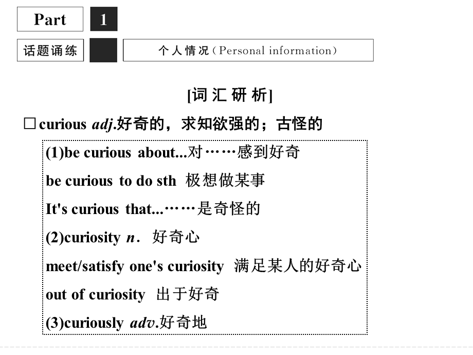 2016届《创新设计》高考英语大一轮总复习（全国译林版）配套精讲课件：模块二　UNIT 3　AMAZING PEOPLE-2 .ppt_第2页