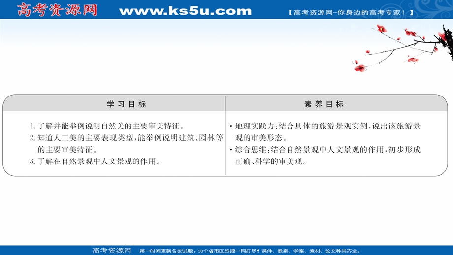 2020-2021学年人教版地理选修3课件：3-1 旅游景观的审美特征 .ppt_第2页