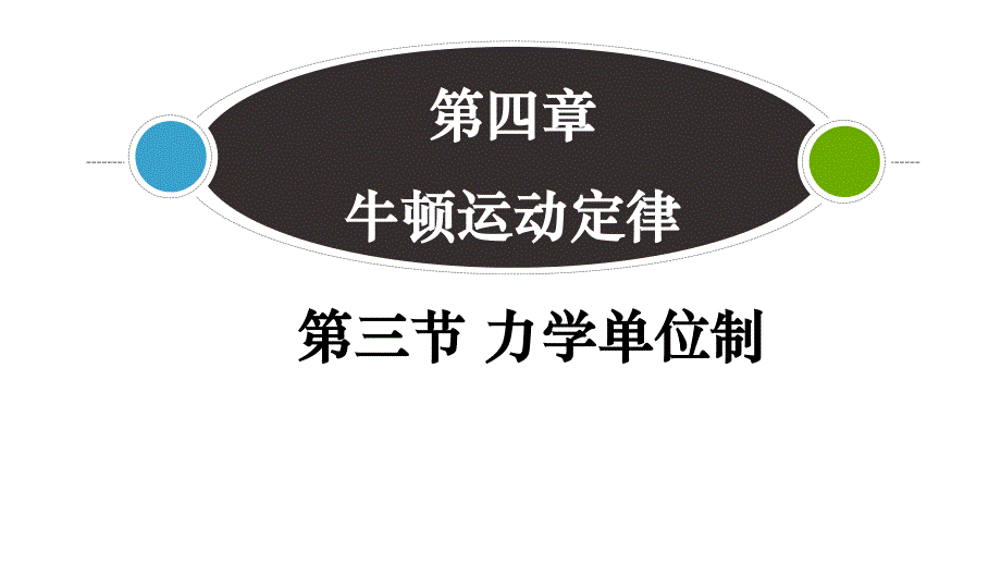 4-3力学单位制-课件-2021-2022学年高一上学期物理沪科版（2020）必修第一册.pptx_第1页