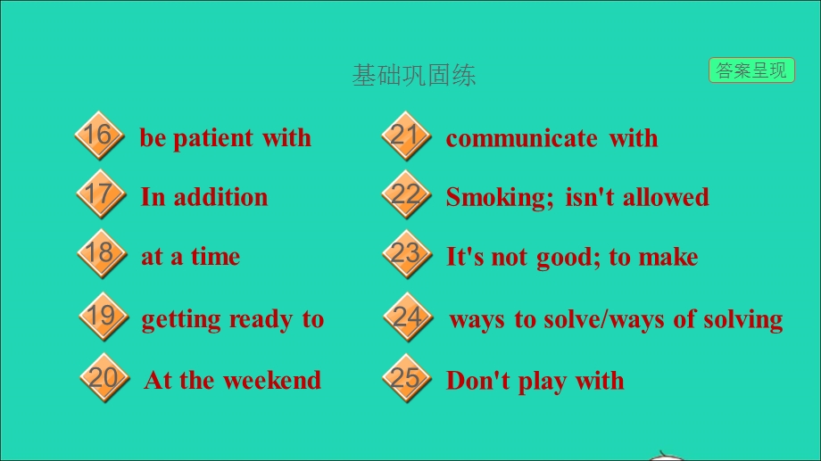 2021九年级英语上册 Module 2 Ideas and viewpoints Unit 3 Family life课时6 More practice Culture corner习题课件 牛津深圳版.ppt_第3页