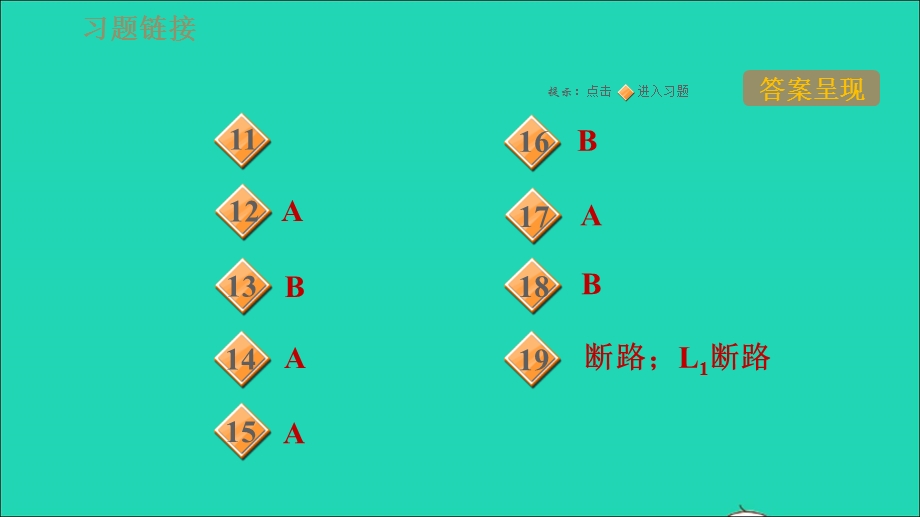 2021九年级物理全册 第十四章 了解电路 高频考点专训3 电压表的使用习题课件（新版）沪科版.ppt_第3页