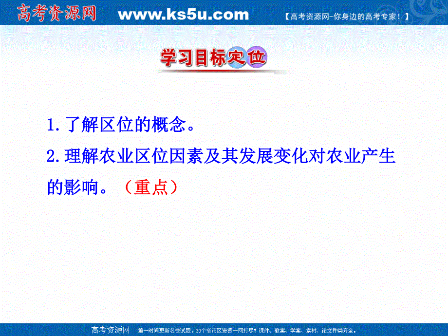 2020-2021学年人教版地理高中必修二课件：第三章 第一节 农业的区位选择 .ppt_第3页