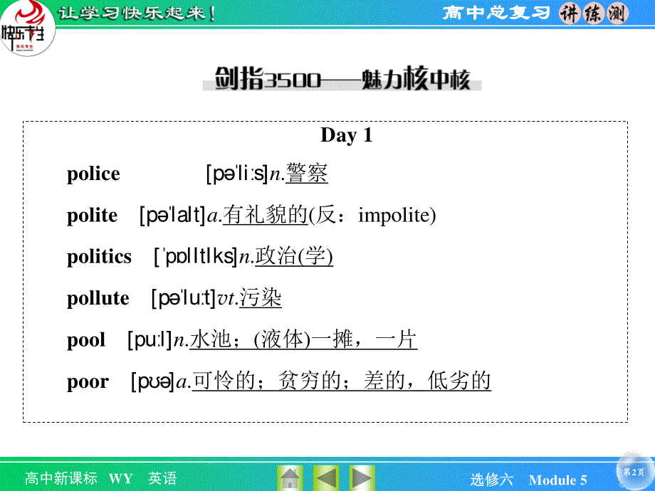 2016届《快乐考生-讲练测》高考英语（外研版）一轮总复习课件：6-5 MODULE 5　CLONING .ppt_第2页