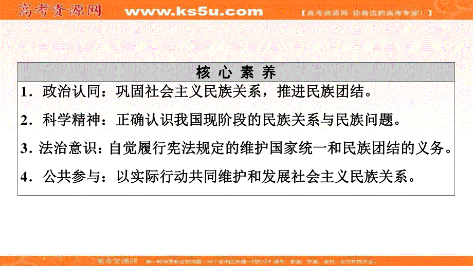 2020-2021学年人教版政治必修2课件：第3单元 第8课 第1框　处理民族关系的原则：平等、团结、共同繁荣 .ppt_第3页