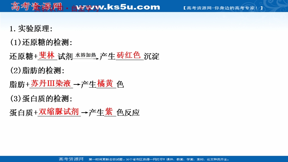 2021-2022学年新教材人教版生物必修一课件：探究&实践 检测生物组织中的糖类、脂肪和蛋白质 .ppt_第2页