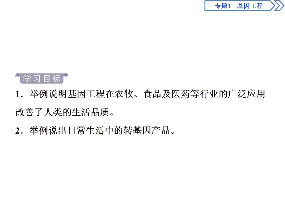 2019-2020学年人教版生物选修三江苏专用课件：1．3　基因工程的应用 .ppt_第2页