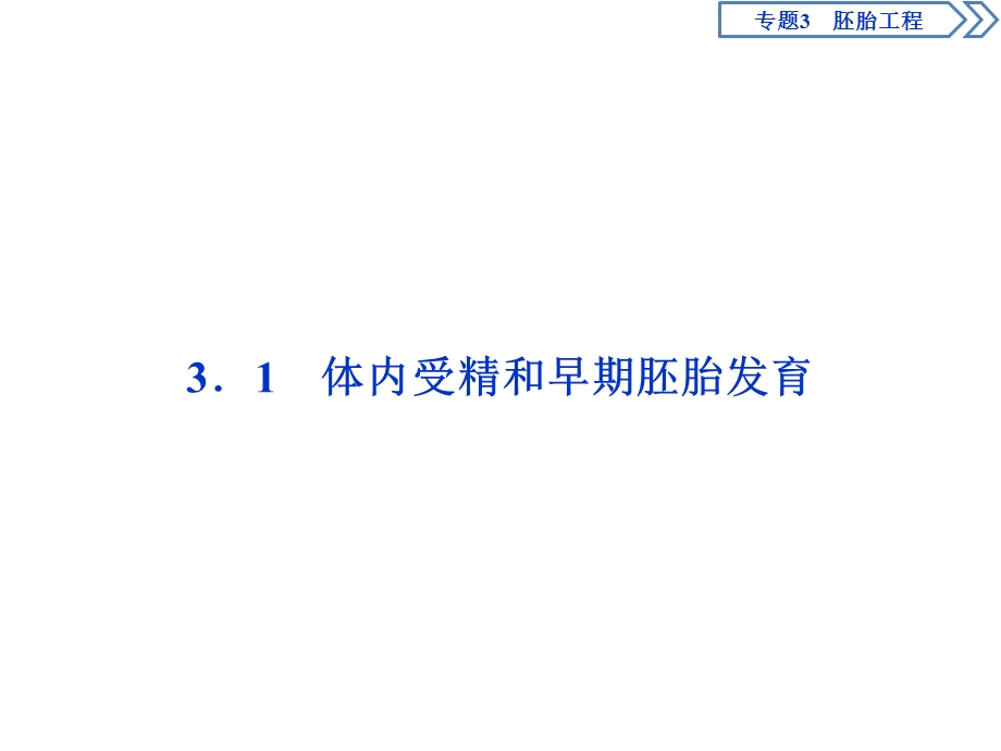 2019-2020学年人教版生物选修三江苏专用课件：3．1　体内受精和早期胚胎发育 .ppt_第2页