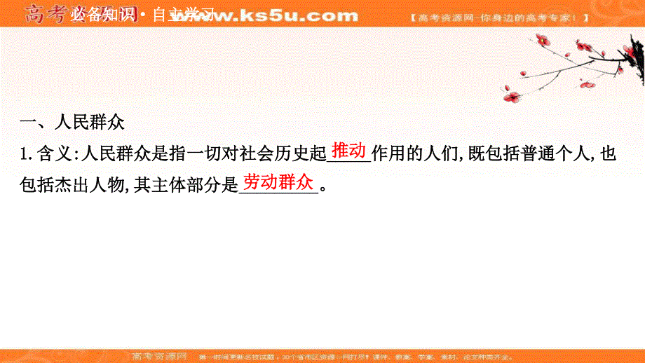 2020-2021学年人教版政治必修4课件：第四单元 第十一课 第二框 社会历史的主体 .ppt_第3页