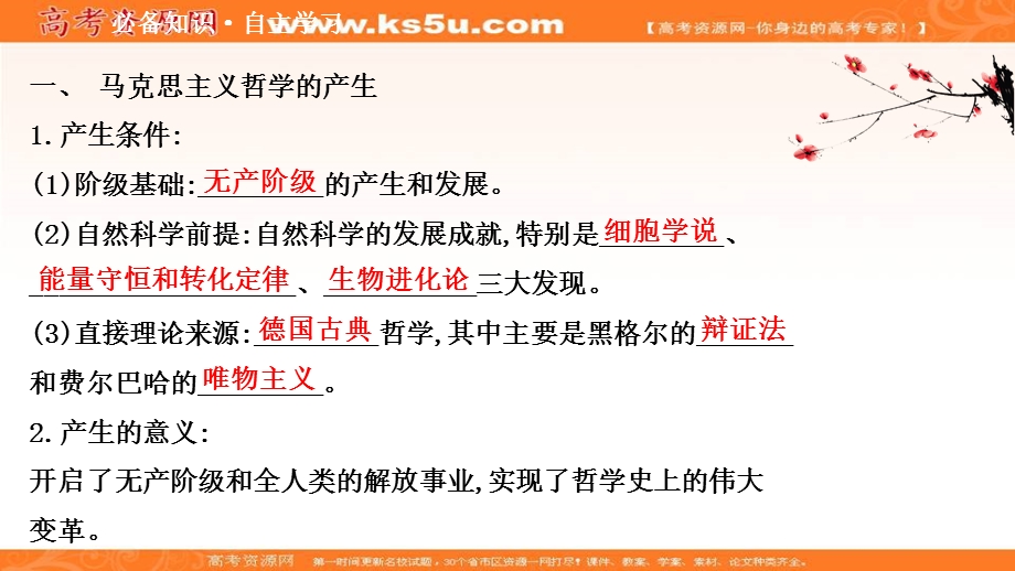 2020-2021学年人教版政治必修4课件：第一单元 第三课 第二框 哲学史上的伟大变革 .ppt_第3页