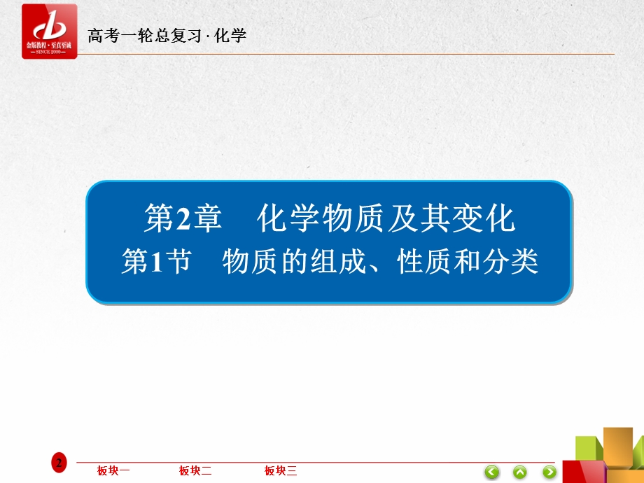 2018届高考化学大一轮复习考情分析课件：第2章　化学物质及其变化2-1 .ppt_第2页