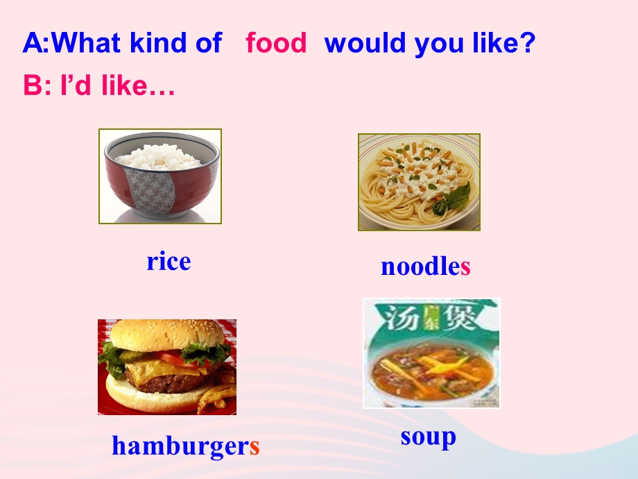 2022七年级英语下册 Unit 10 I'd like some noodles SectionA（2a-3c）教学课件（新版）人教新目标版.ppt_第3页