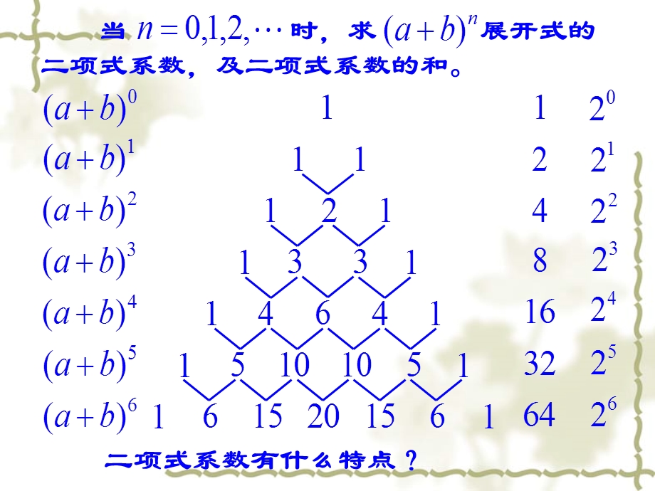 1.5.2《二项式系数的性质及应用》课件（苏教版选修2-3）.ppt_第2页