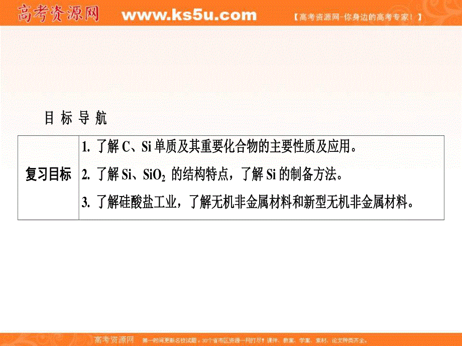 2020届高三苏教版化学一轮复习课件：专题2 第12讲　碳、硅及其化合物 .ppt_第3页