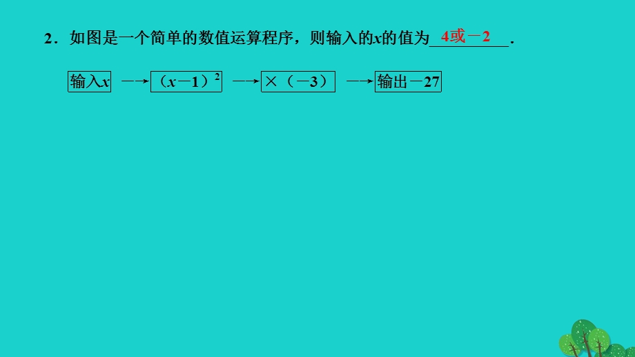 2022九年级数学上册 第22章 一元二次方程专题训练(三) 一元二次方程的解法归类强化作业课件（新版）华东师大版.ppt_第3页