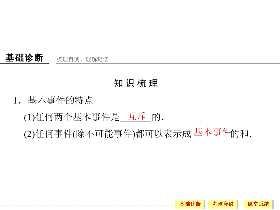 2016届数学一轮复习课件（理科）浙江专用 第十章 计数原理、概率 10-5.ppt_第3页