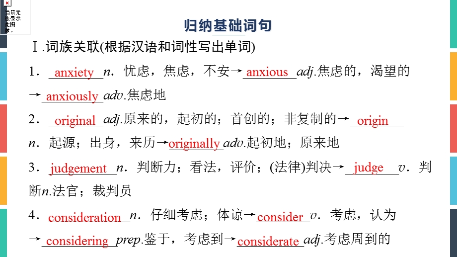 2020届高三英语（译林版）总复习课件：第一部分 MODULE 5 UNIT 3 .ppt_第2页