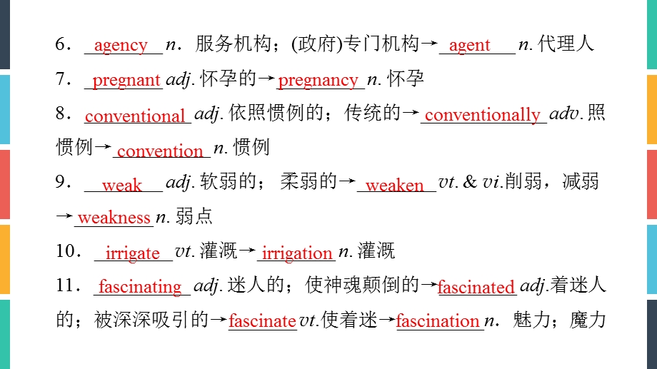 2020届高三英语（译林版）总复习课件：第一部分 M10U1&2 .ppt_第3页