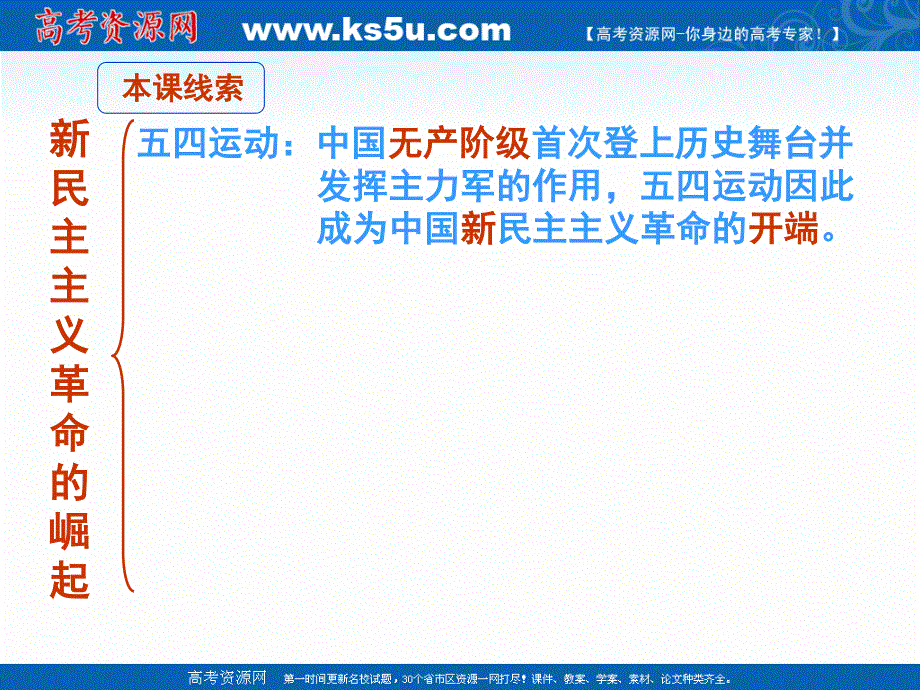 2018年优课系列高中历史人教版必修1 第14课　新民主主义革命的崛起 课件（29张） .ppt_第2页