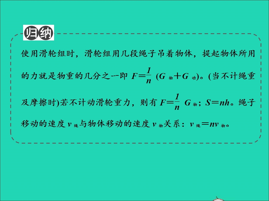 2022中考物理 微专题16 滑轮的力学分析（精讲本）课件.ppt_第3页