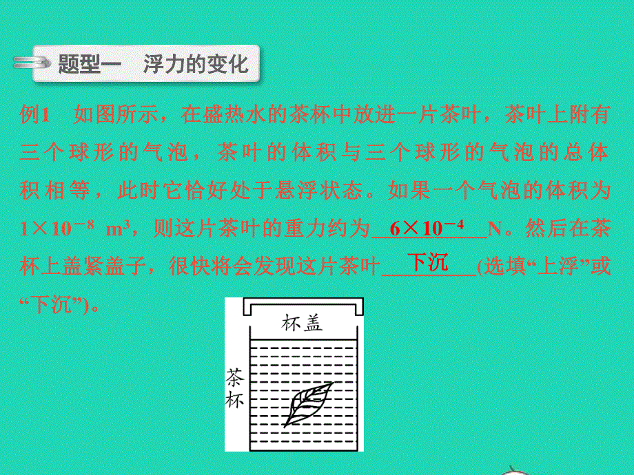 2022中考物理 微专题11 物体浮沉的判断、分析应用（精讲本）课件.ppt_第2页