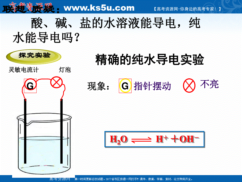 2018年优课系列高中化学鲁科版选修四 3-1水溶液 第1课时 课件（22张） .ppt_第2页