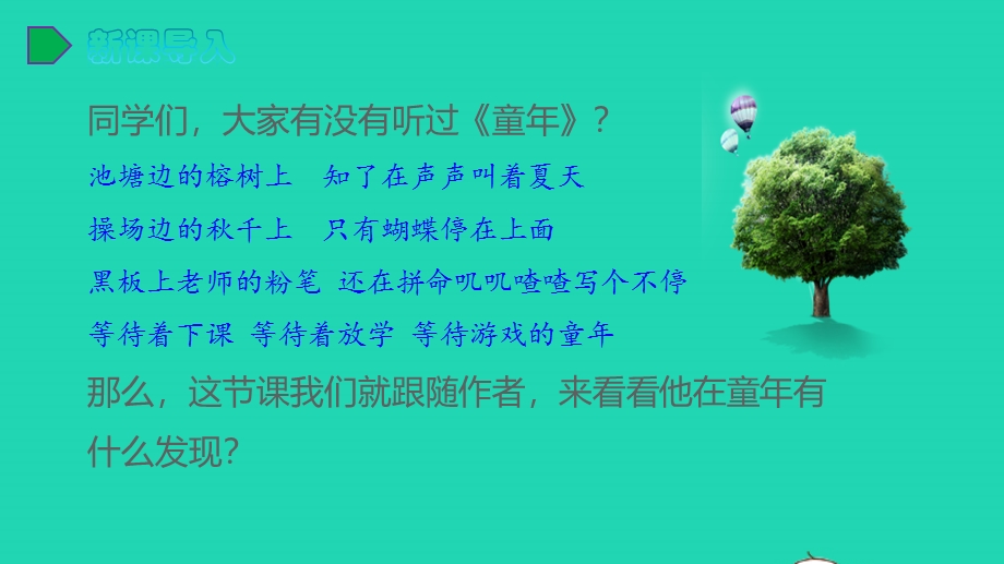 五年级语文下册 第八单元 23 童年的发现上课课件教学课件 新人教版.pptx_第2页