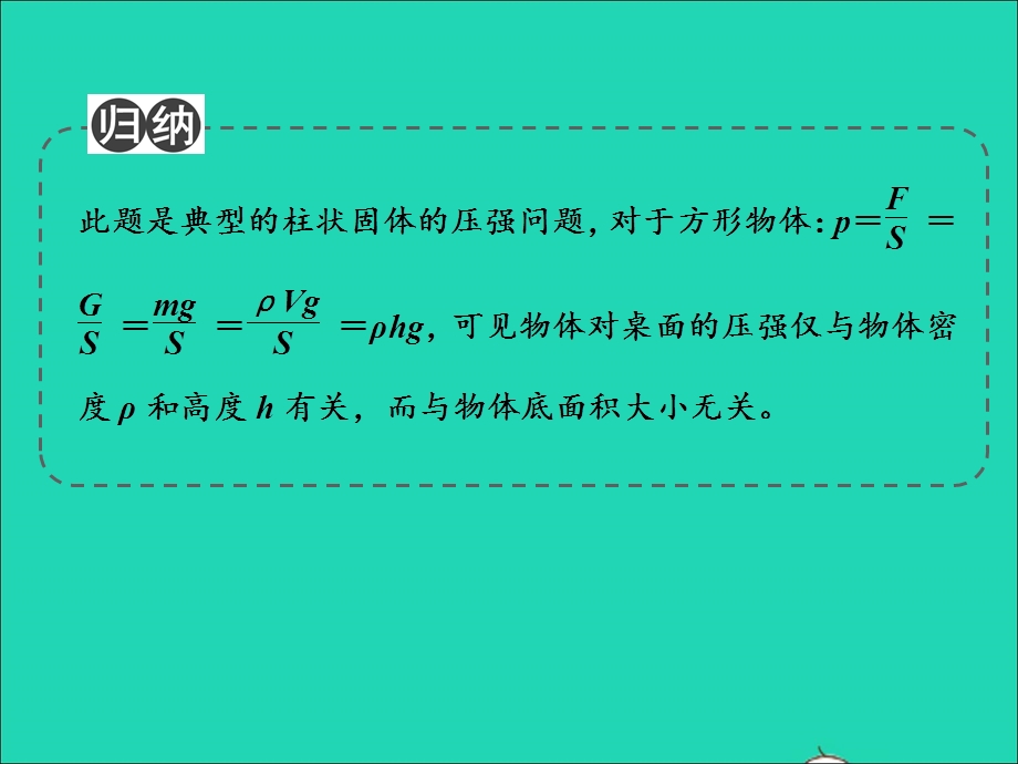 2022中考物理 微专题7 固体压强模型分析计算（精讲本）课件.ppt_第3页