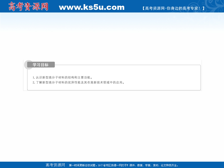 2020-2021学年化学人教版选修5课件：5-3 功能高分子材料 .ppt_第3页